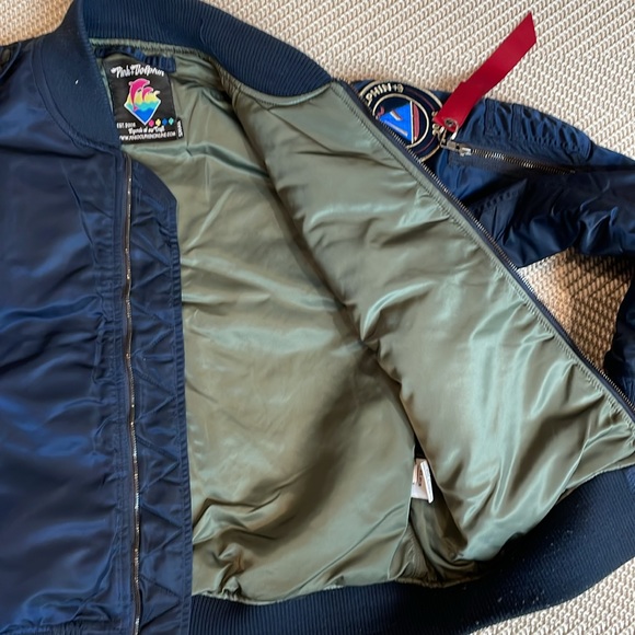 Pink Dolphin Flight/Bomber Jacket - Picture 3 of 3